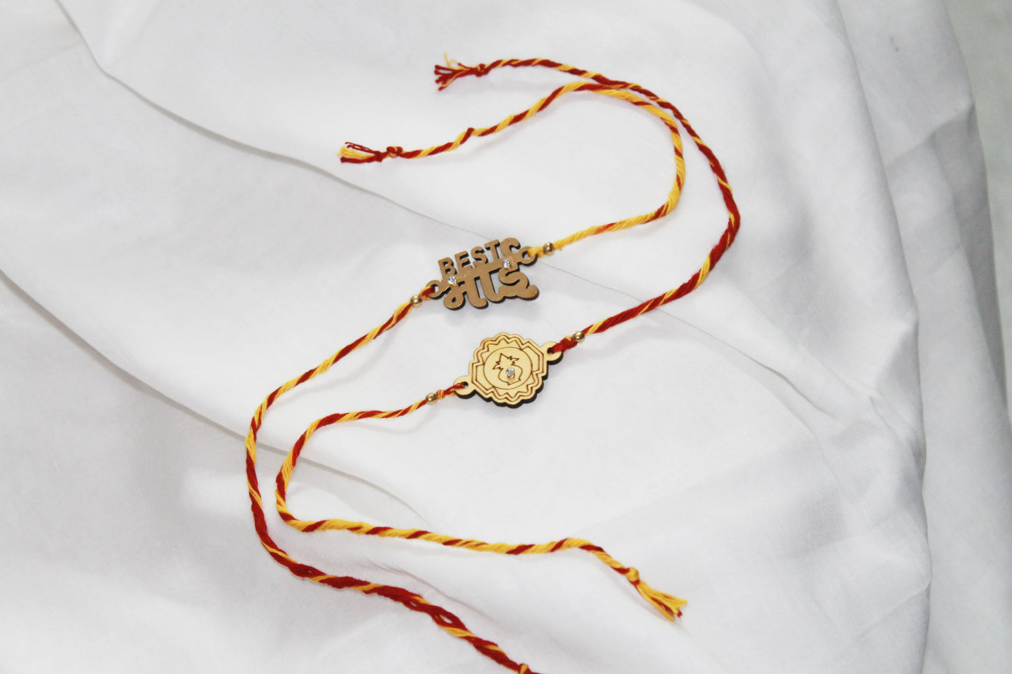 Set of 2 MDF Eco Rakhi Avante Meraki