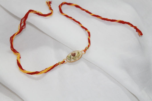 Oval Seed Decor Eco-Luxury Rakhi Avante Meraki