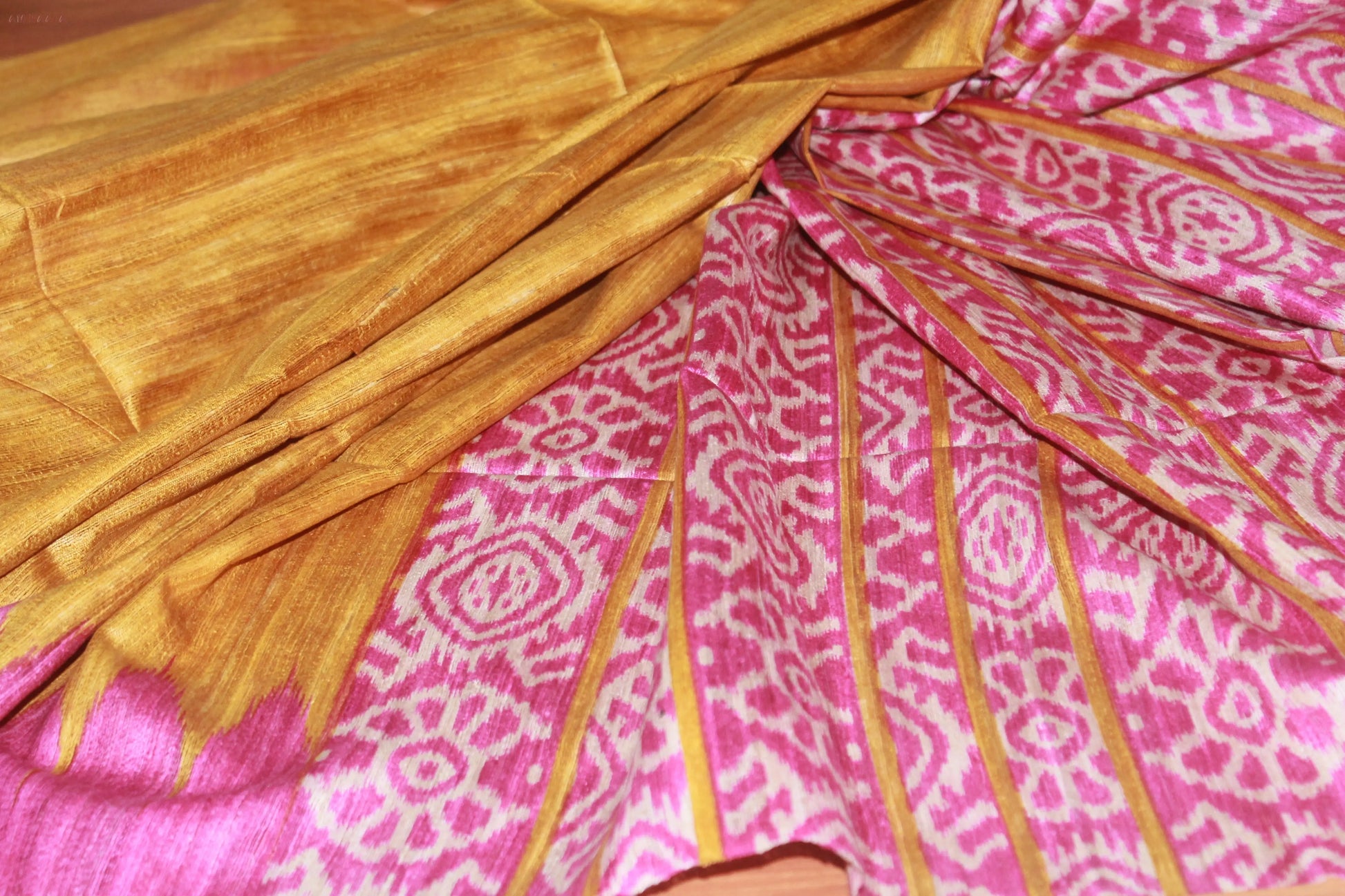 Printed Ghicha Tussar Kauśeya (कौशेय) Avante Meraki